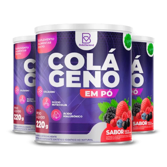 3 Potes Colágeno